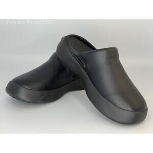 Women's Size 5 Black Comfort Clog Mule Slip Water Resistant Soft Science Juniors